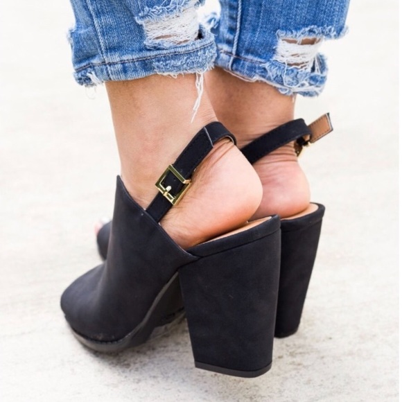 🆕LAST ONE Naomi Slingback Chunky Heels - Picture 3 of 3